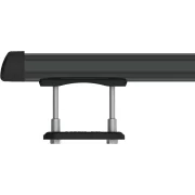 Club, set complet bare de acoperis din otel - M - 120 cm