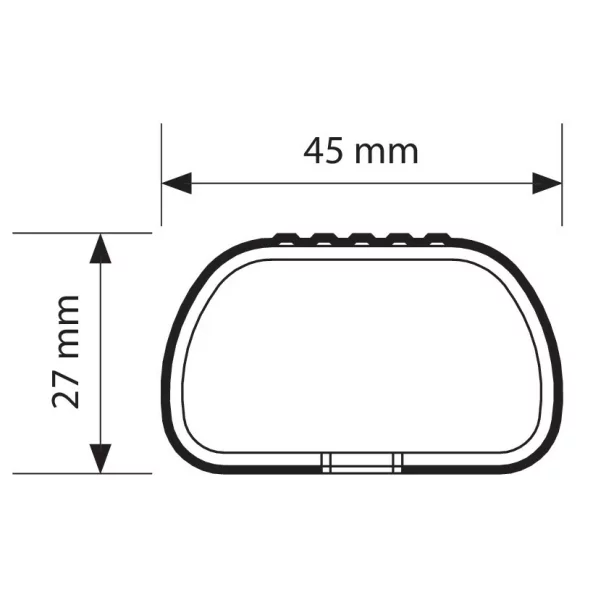 Club, set complet bare de acoperis din otel - XL - 135 cm