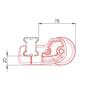 K-0, rola Kargo - 64 cm