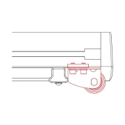 Kit role pentru portbagaj Kargo Rack System - R115 - 115 cm