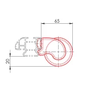 KP-0, rola Kargo - 64 cm
