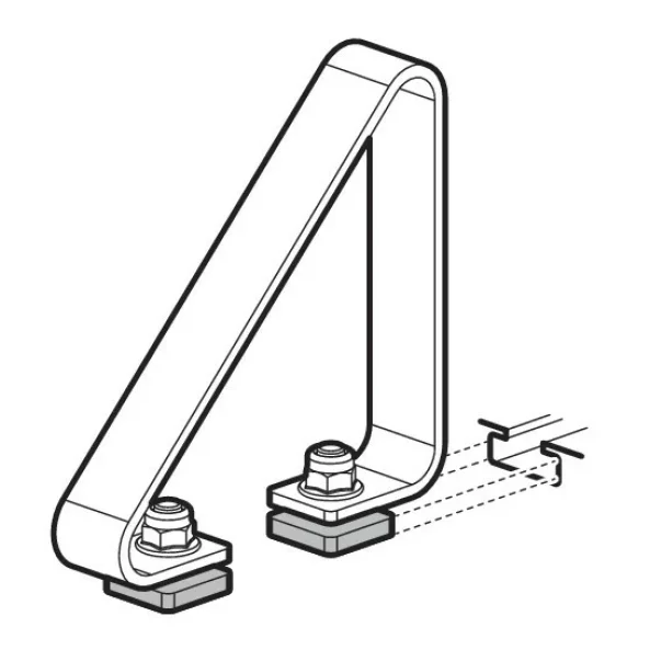 KP-4, pereche opritoare de sarcina - H 100 mm