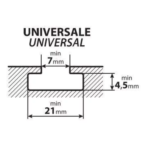 KP-5, pereche opritoare de sarcina - H 70 mm