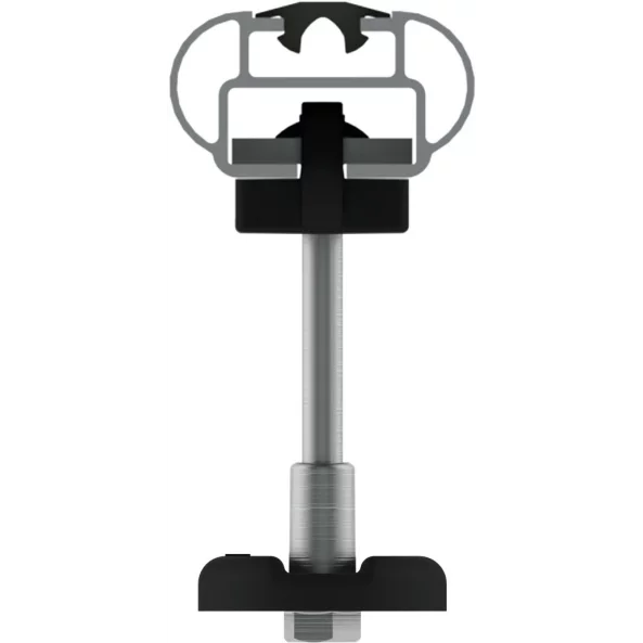 Kuma, set complet bare de acoperis din aluminiu - M - 122 cm