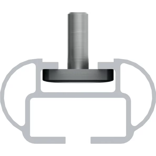 Kuma, set complet bare de acoperis din aluminiu - S - 112 cm