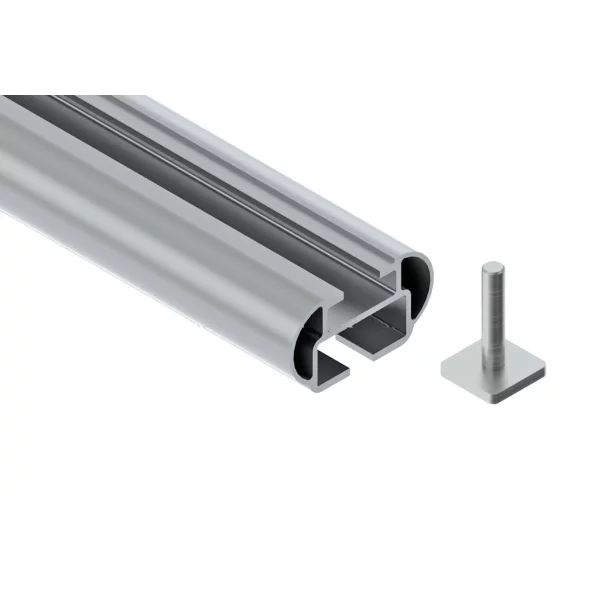 Kuma, set complet bare de acoperis din aluminiu - XL - 137 cm