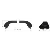 Set portbagaj Kargo cu kit fixare si 2buc bare otel 135cm, Volkswagen ID.Buzz 01/23>, ID.Buzz Cargo 01/23> Set portbagaj Kargoy cu kit fixare si 2buc bare otel 135cm, Volkswagen ID.Buzz 01/23>, ID.Buzz Cargo 01/23>